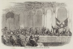 Banquet au duc de Malakoff, au club de l